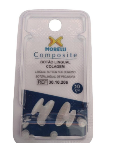 Composite Button Morelli Transparent Orthodontic Dental Supply 3010206